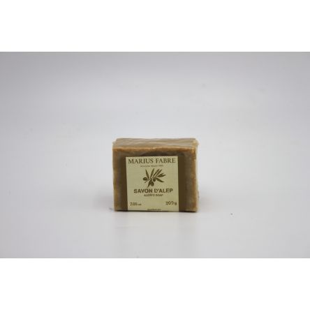 Savon Alep MARIUS FABRE (30% d'huile de baies de laurier) - Face Savon Alep MARIUS FABRE (30% d'huile de baies de laurier) - Face