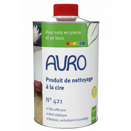 Produit de nettoyage à la cire AURO n°421 Produit de nettoyage à la cire AURO n°421