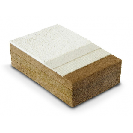 Panneau en fibre de bois pour façade, support d'enduit Panneau en fibre de bois pour façade, support d'enduit