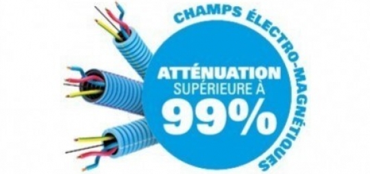 Bioélectricité : la pose de gaine blindée contre les rayonnements électromagnétiques